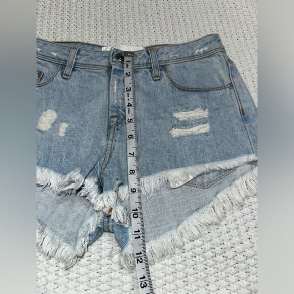 IRO Jeans Cut off Denim Shorts Sz‎ 25 - Picture 7 of 8